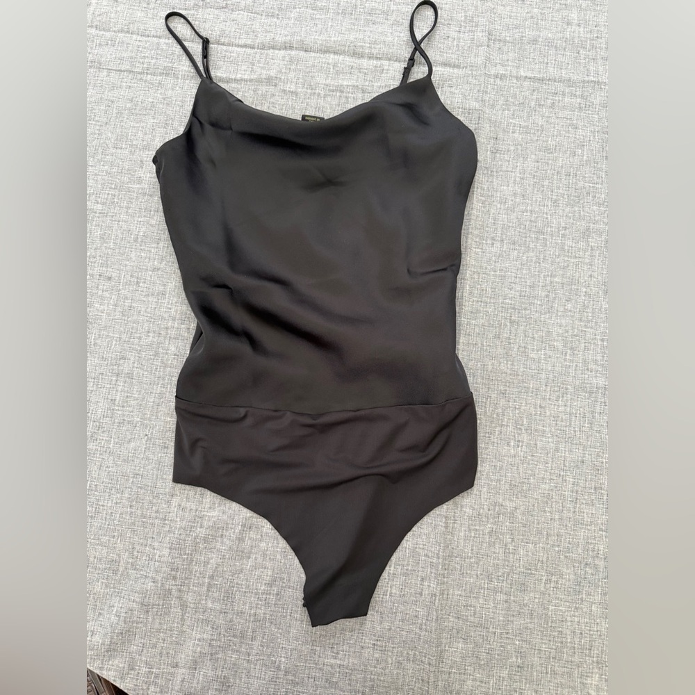 Reposhing: Elegant Black Women's Camisole Bodysuit